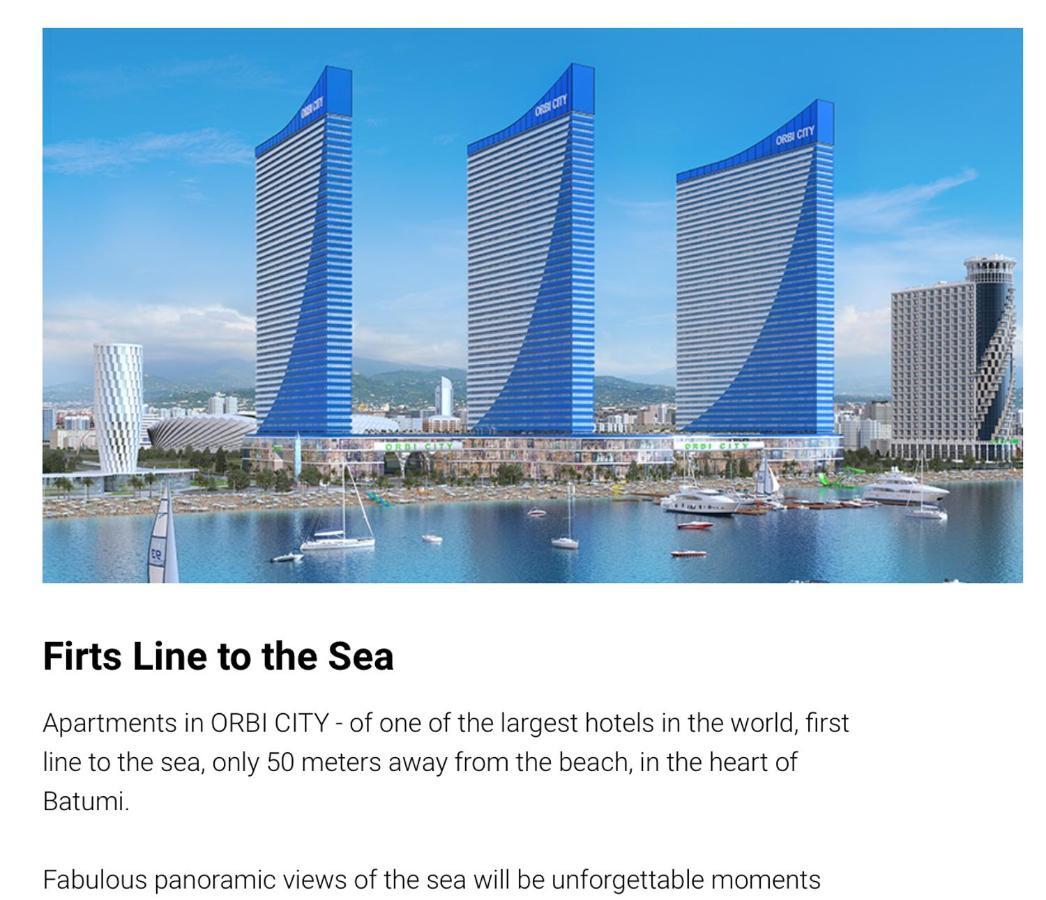 Smart Aparthotel Orbi City Batumi Exteriér fotografie